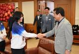 김천시, 파리올림픽 유도 허미미, 김지수 선수에 포상금 전달