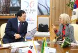 경주시, APEC 앞두고 글로벌 외교 강화…주한 이탈리아대사 접견