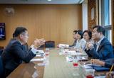 김재욱 칠곡군수, 경북도청 방문... 도비 확보를 위한 현안사업 적극 건의