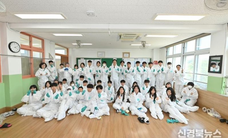 경북교육청, 월성 원전 인근 학교 피폭 대피훈련 실시