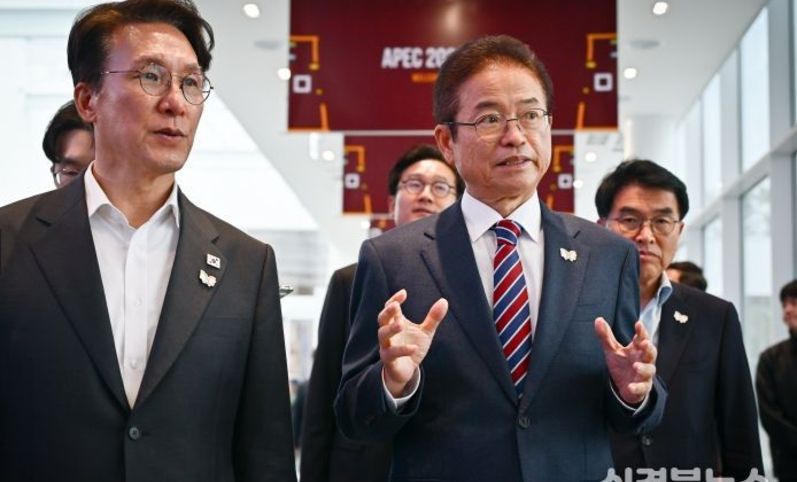이철우 경상북도 지사, 김민석 국무총리와 APEC 현장 점검