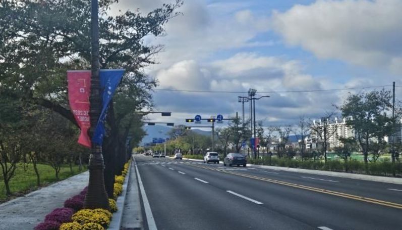 경주시, 2025 APEC 정상회의 맞아 도심 경관 정비 완료