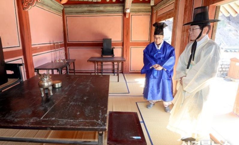 이철우 경북도지사, 새해맞아 세계유산 도산서원 현장 방문