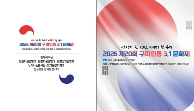 ‘독립의 함성, 시민의 축제’ 제20회 구미인동 3.1문화제 개막