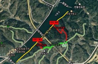 안동시, 호반나들이길·성곡산 등산로 연결로 순환 코스 마련