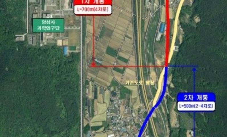 KTX경주역세권 연결도로 뚫린다…광명~화천 9일부터 순차 개통