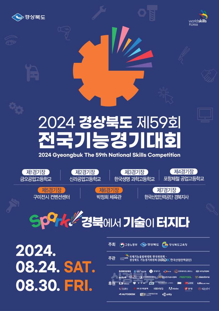 [크기변환][노동복지과]2024 제59회 전국기능경기대회 홍보 포스터(파랑).jpg