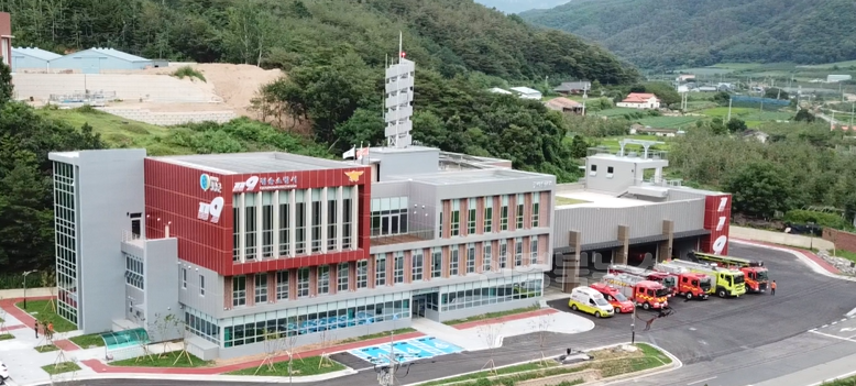 청송소방서, 긴급구조지원기관 평가 청송군 보건의료원 우수기관 선정.PNG