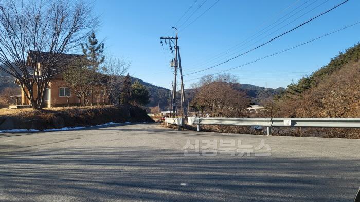 [크기변환]갈항사지 삼층석탑 김천으로 이전 박차!-건설도시과(사진1, 길항사 진입로 1구간).jpg