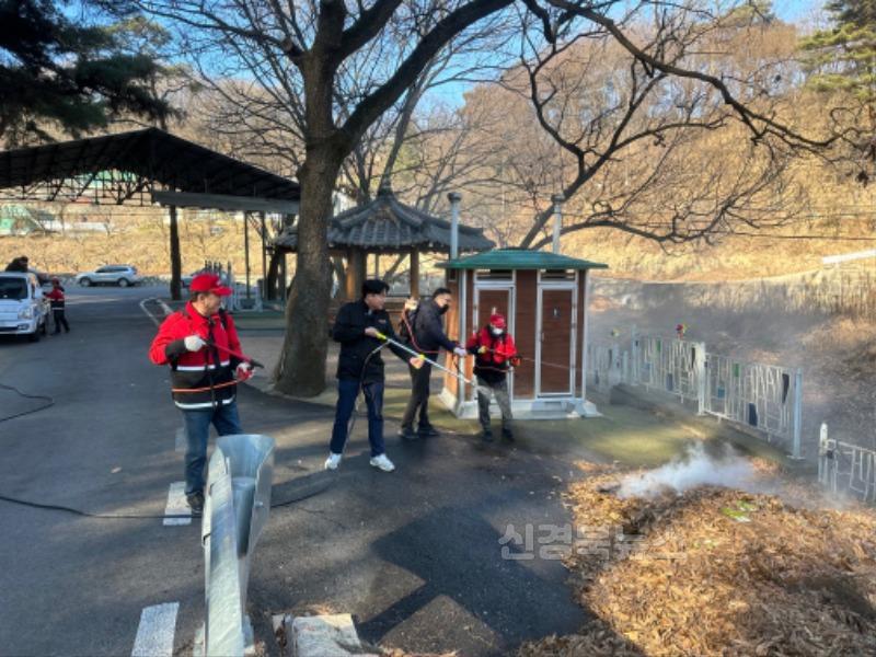 대곡동 산불기계화 진화훈련 실시-대곡동(사진4, 기계화진화 훈련1).jpg