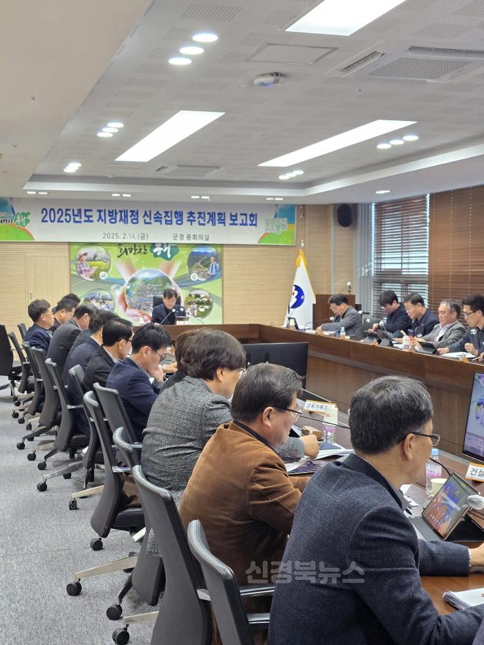 [크기변환]1. 봉화군, 2025년 지방재정 신속집행 추진계획 보고회 개최 (2).JPG