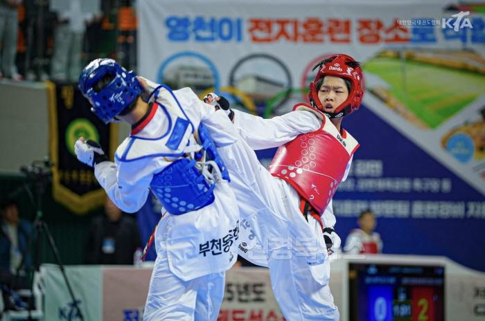 [크기변환][영천중] 2025년 전국 종별 태권도 선수권(겨루기)대회 2, 3위 획득 쾌거 사진(1).jpg