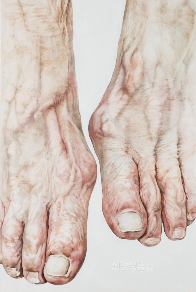 [미소 作] 궤적, 2023, Oil on Canvas , 193.9×130.3㎝.jpg