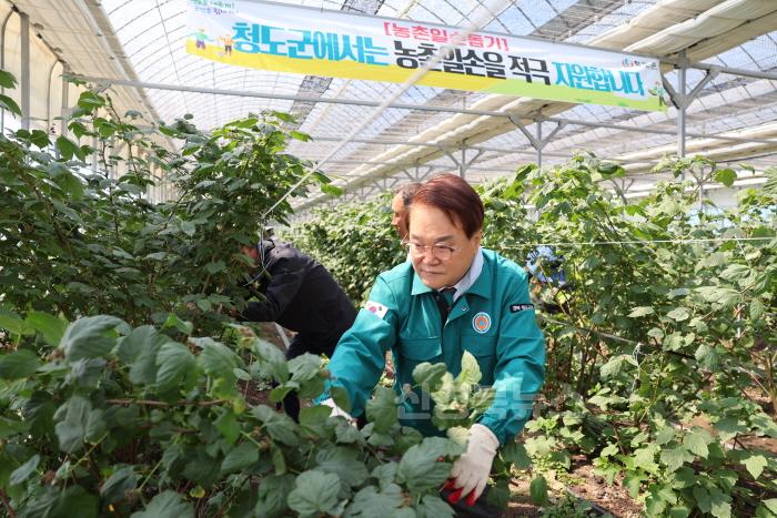 [크기변환]친환경농업과) 청도군, 2025년 봄철 농촌일손돕기 발대식 개최2.jpg