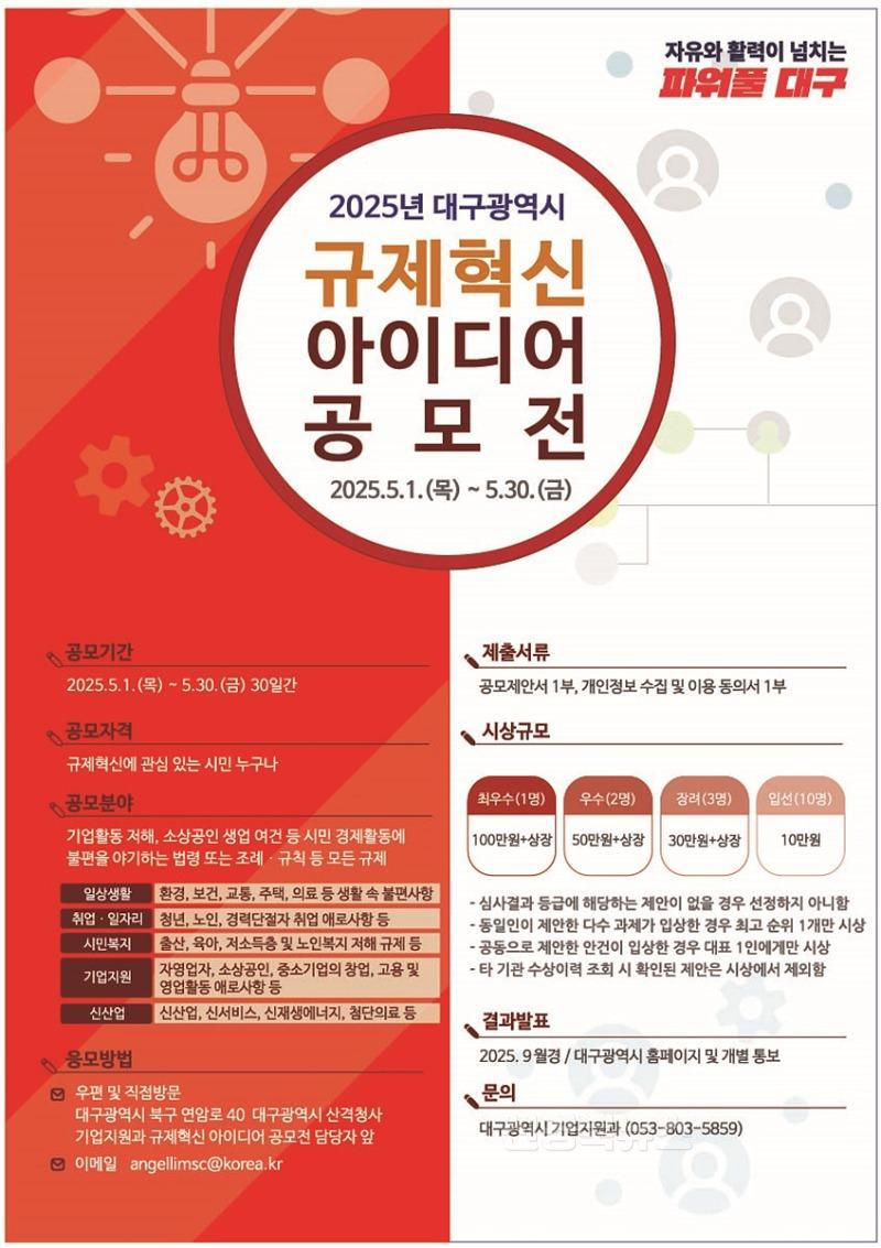 [붙임] 2025년 규제혁신 공모전 포스터.jpg