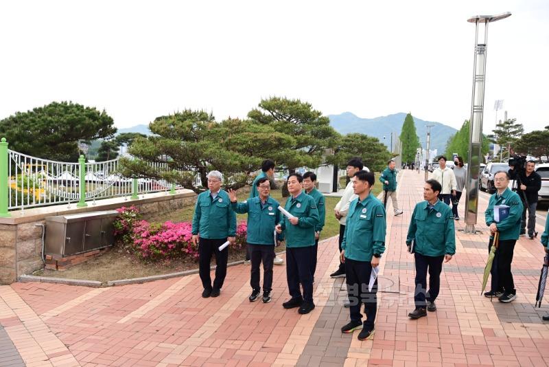 김천시  ‘제63회 경북도민체육대회’ 경기장 현장점검 실시-스포츠산업과(사진7).jpg