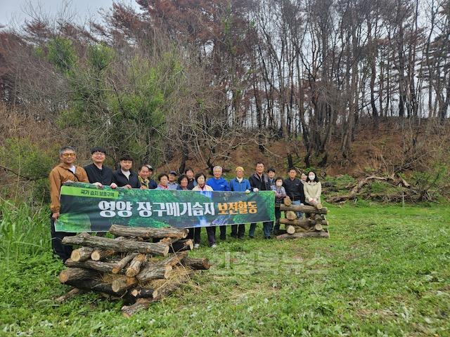 2-2 사진(영양군,장구메기습지 곤충호텔 조성).JPG
