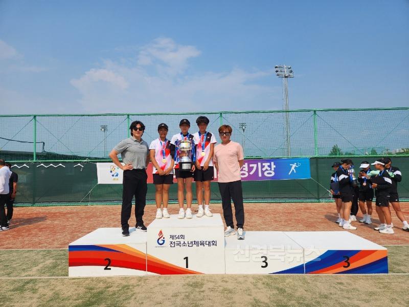 [문경여중] 제54회 전국소년체육대회 소프트테니스 단체전 우승 쾌거!1.jpg