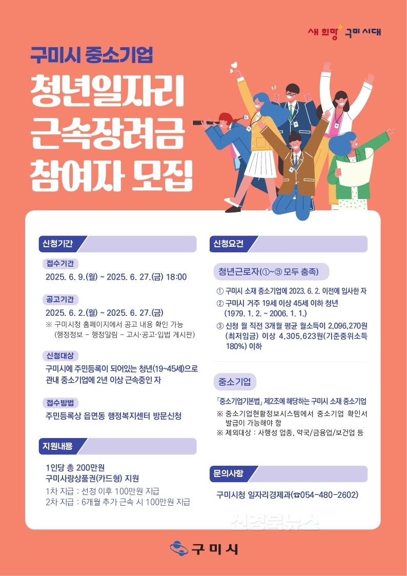 [일자리경제과]구미시  청년일자리 근속장려금 지원…2년 근무하면 200만 지급(포스터).pdf_page_1.jpg