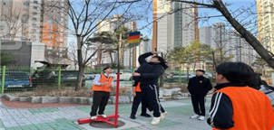 3. 유가중학교, ‘스마일 체육 프로그램’ 운영으로 학생 건강 증진 및 행복한 학교 조성-숏스포츠 참여하는 학생들.png