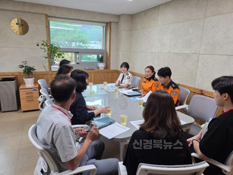 청송소방서, 새 생명 탄생 119구급서비스 간담회 개최.jpeg