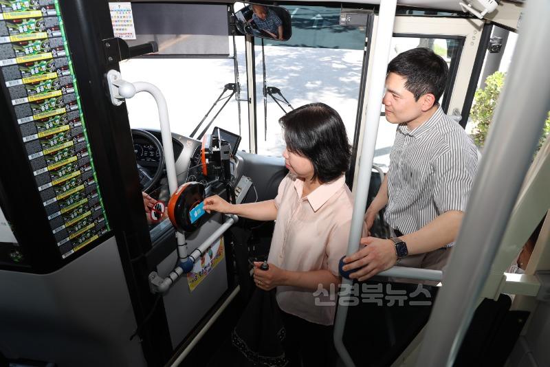 [상주시 교통에너지과] 무료버스 시승식2.JPG