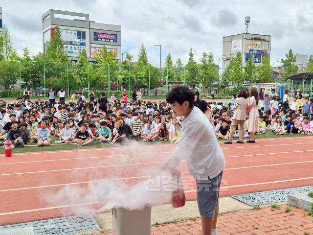 [호명초] 도청119안전센터와 함께한 합동소방훈련 (2).jpeg
