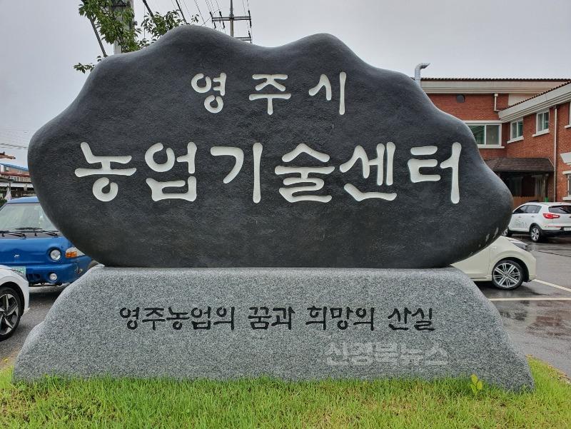 영주-1-3 영주시, 폭염 대응 농업인·농작물 피해 예방 당부(농업기술센터 표지석).jpg