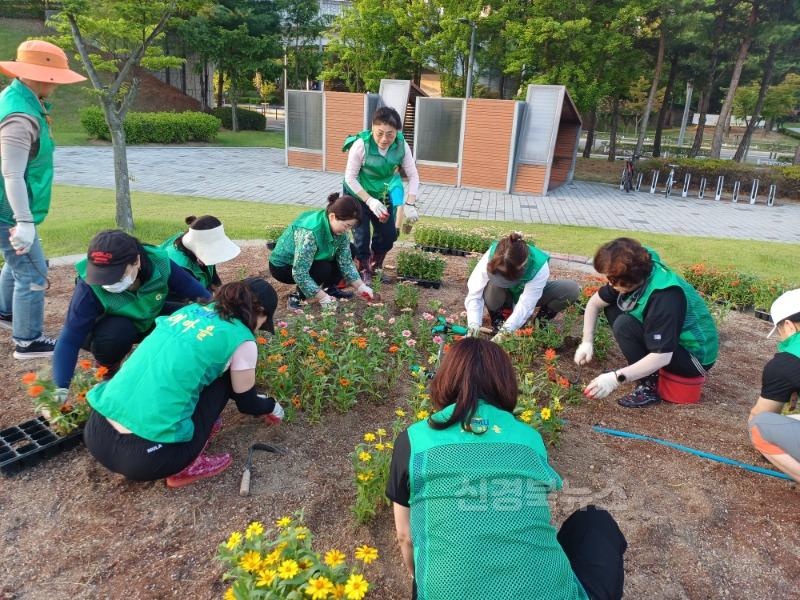율곡동 안산공원을 새롭게 꽃단장-율곡동(사진1).jpg
