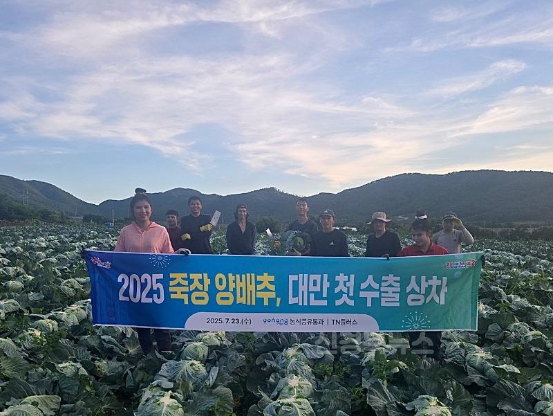 250723 올해 첫 수출길 오른 포항 죽장 양배추, 대만 시장 공략 본격화.jpg