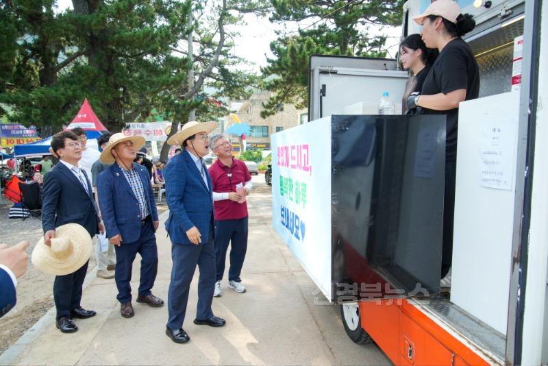 2-2. 주낙영 경주시장, 해수욕장 현장 점검 나서(2).jpg