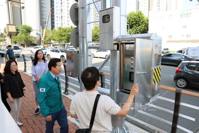 류규하 중구청장, 여름철 자연재난 대비 동인지하차도 진입차단시설 현장 점검 (2).JPG