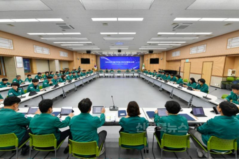영주-3-5 을지연습 준비상황보고회가 진행되고 있다.jpg
