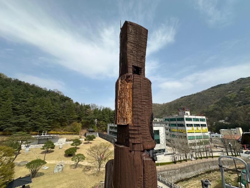 김천시, 직지문화공원 노후된 장승 철거 결정-산림녹지과(사진2_지하여장군).jpg