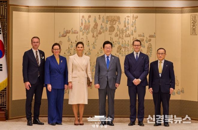 스웨덴 빅토리아 왕세녀 접견(대통령실)