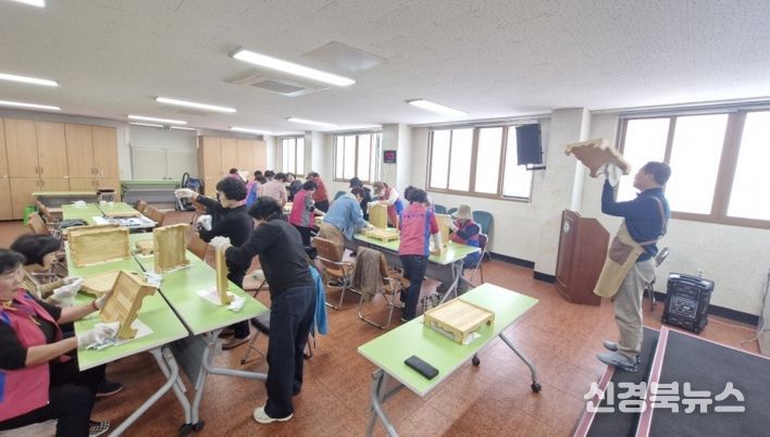 예천목재문화체험장, ‘찾아가는 목공체험 교실’운영