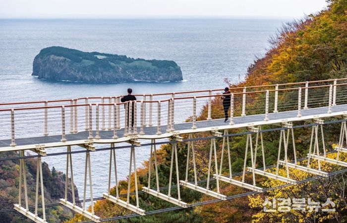 울릉 울렁다리 준공-새로운 관광 랜드마크로 도약