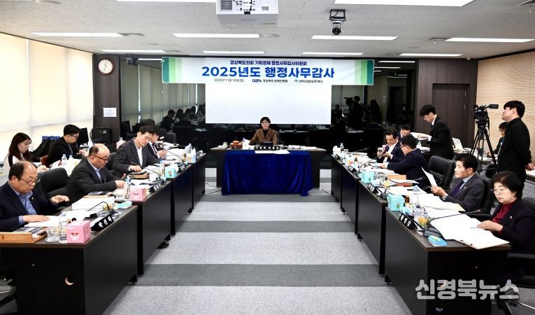 행정사무감사(현장행감)에 임하은 기획경제위원회