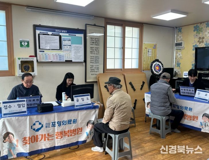 울진군, 의료취약계층 위한 ‘찾아가는 행복병원’ 운영