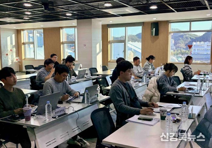 봉화교육지원청, 중학교 입학 배정 프로그램 연수 실시