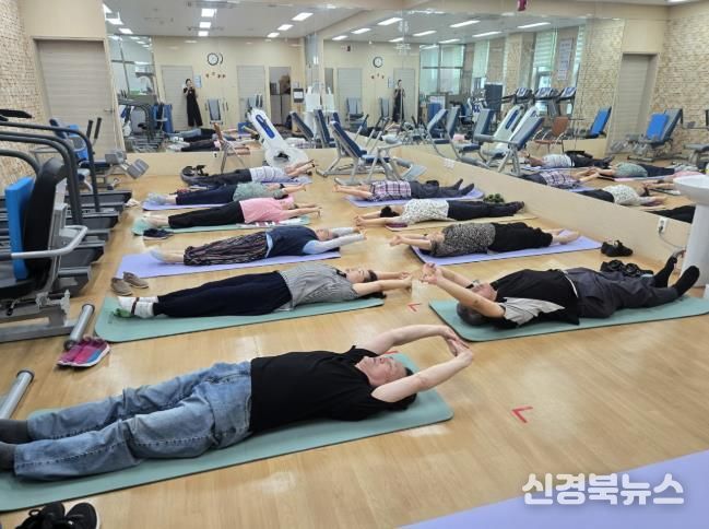 ‘무병장수반’ 운동교실 수업