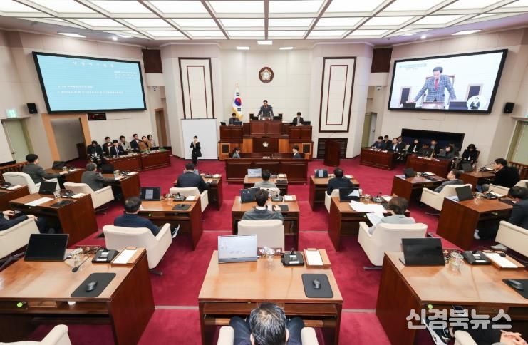 제292회 제2차 정례회 폐회(본회의장 전경)