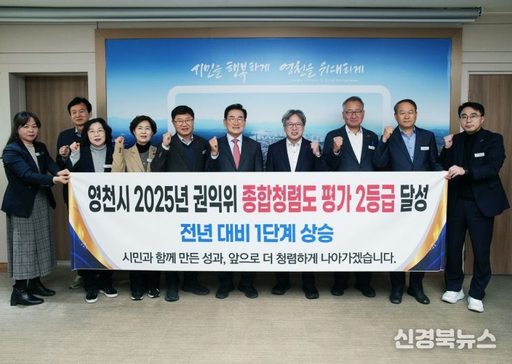 2025년 권익위 종합청렴도 평가 2등급 달성