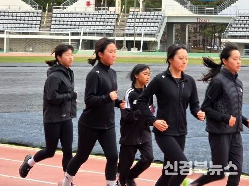 경북소년체전 대비 육상 전지훈련