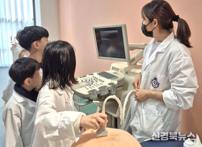 하얀 가운 입고 미래의 의사를 꿈꾸다! 달서구 드림스타트 아동, 생생한 의사 직업체험