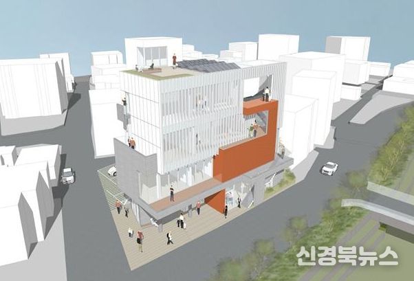 불로봉무동 행정복지센터 신청사 조감도