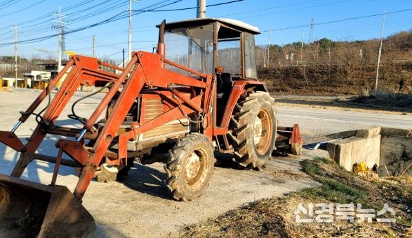 김천시, 노후 경유 농업기계 조기폐차 지원