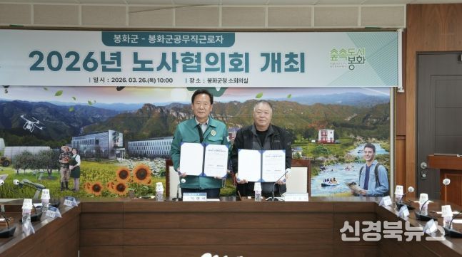 2026년 봉화군-봉화군공무직근로자 노사협의회 개최