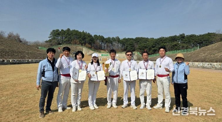 영덕군 궁도협회, 열악한 환경 딛고 도민체전 종합우승 쾌거