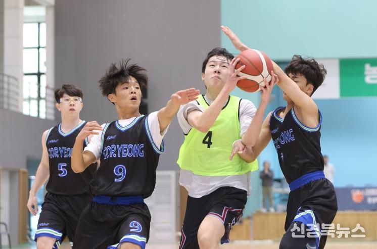 예천군 사전경기부터 고른 활약으로 도민체전 종합우승 정조준(260328 도민체전사전경기 농구 고등부(예천군-고령군)